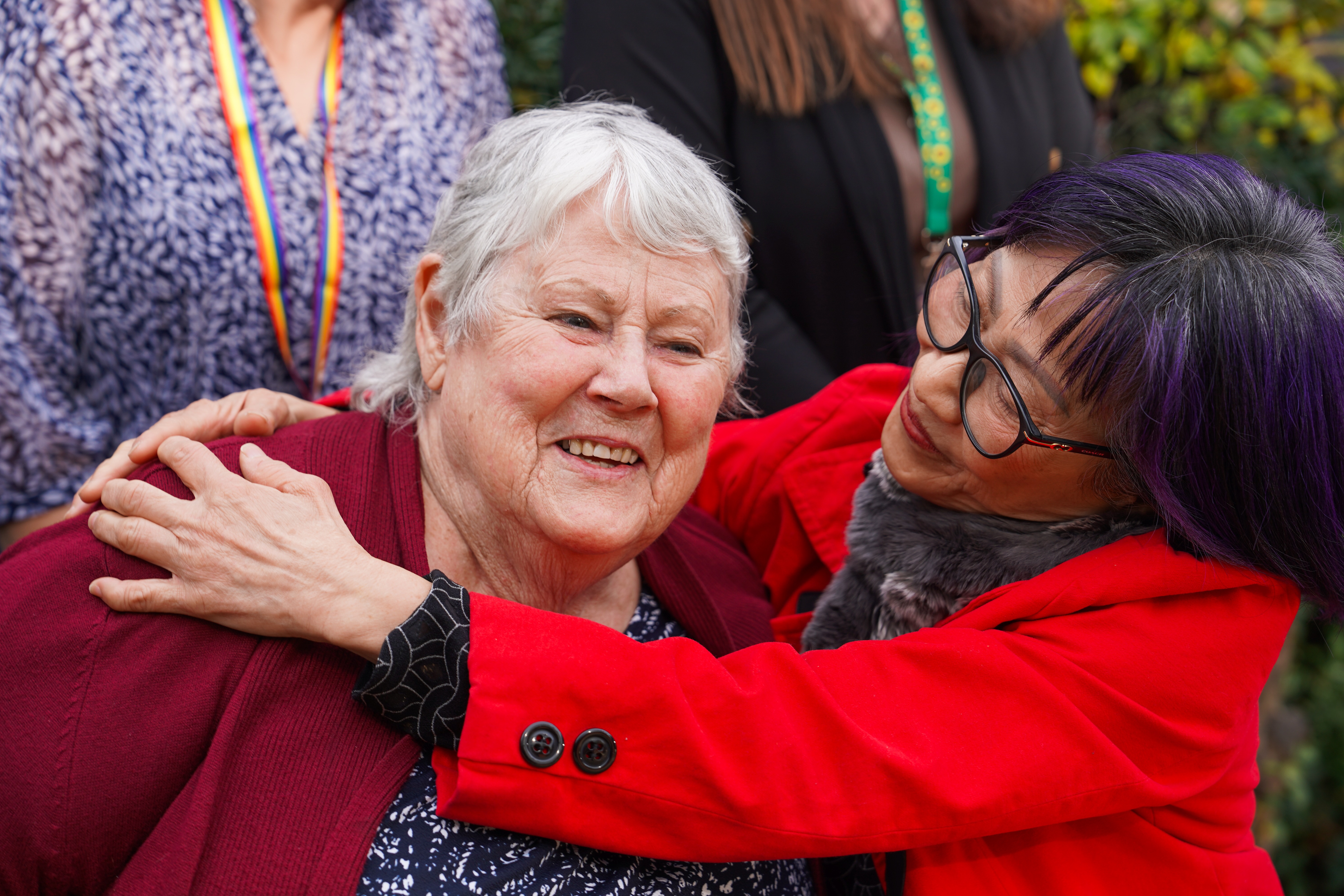 Image of BrainLink program participants enjoying a moment together.