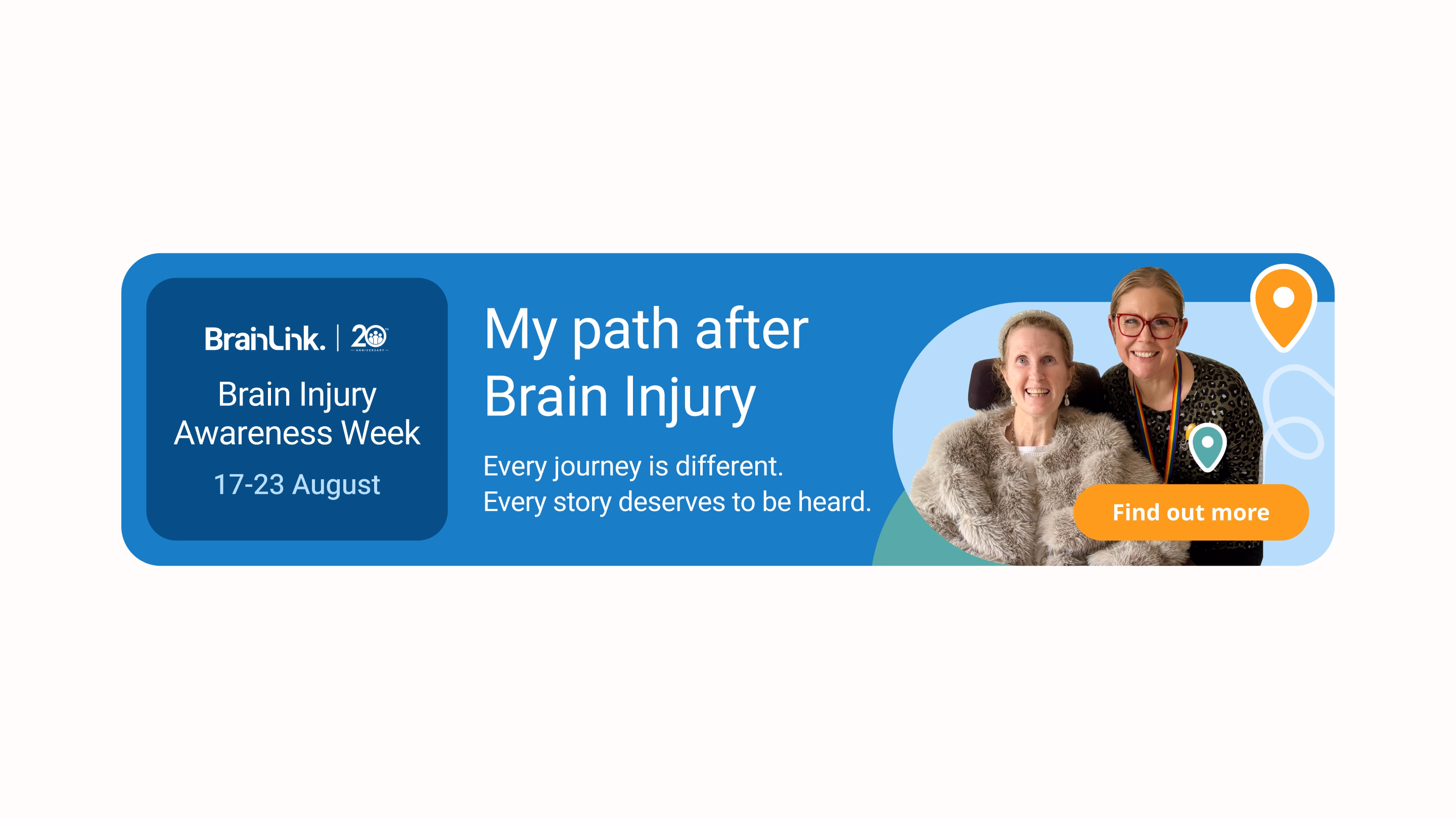 Web banner resources for brain injury awareness week.
